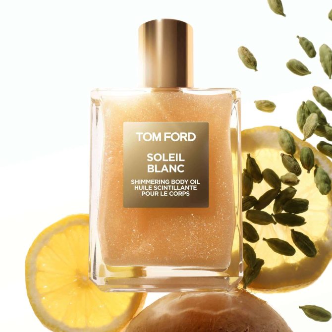 Soleil Blanc Shimmering Body Oil - Image 2