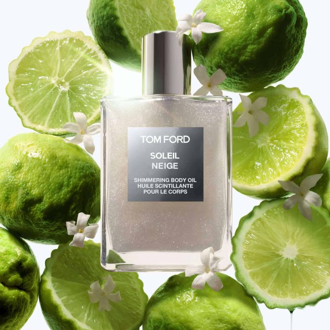 Soleil Neige Shimmering Body Oil - Image 2